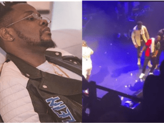 USA concept: Watch the moment angry fans throw objects at Kizz Daniel and demand for refund