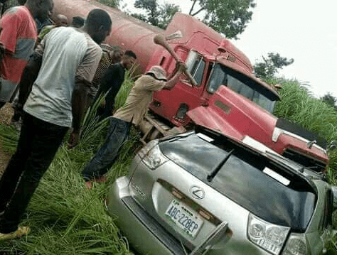 Just In! A Terrible Accident Occur At Gboko Road, Benue State [Photo]