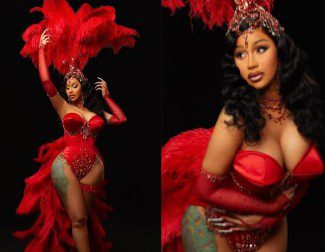 Cardi B celebrates her 30th birthday with eye-catching photos, causing reactions